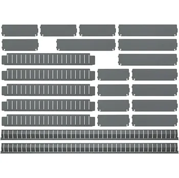 Rozdělovací sada pro zásuvky 760x398mm 23dílná 4053569786263