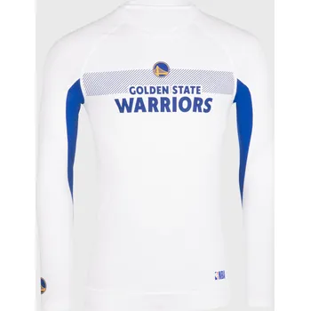 TARMAK Basketbalový spodní dres NBA Golden State Warriors UT500 2XL BÍLÁ|MODRÁ