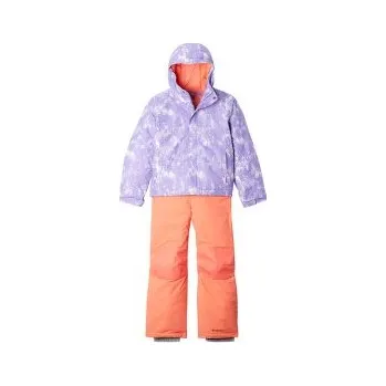 Chlapecká bunda Columbia Buga II Set Paisley Purple Timberwild, Hot Coral 597 fialová 12/18