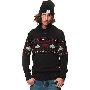 Pánská móda horsefeathers Pánský svetr hey dude sweater (black)