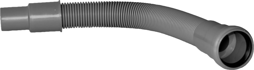 MIDAS Připojovací flexibilní hadice DN 50, délka 1000 mm - šedá