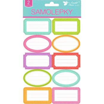 samolepka Samolepicí jmenovky - 15016