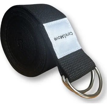 Jóga popruh černý