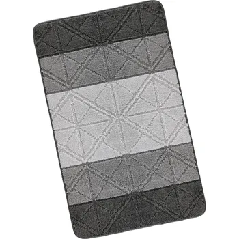 Koupelnová předložka Brotex Koupelnová předložka 60x100cm Trojúhelníky šedé