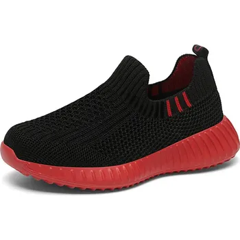 Chlapecké tenisky Nazouvací tenisky s kontrastní podrážkou Barva: Červená, Velikost: 35