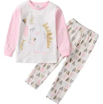 Unicorn (Jednorožci) Dívčí pyžamo se srdíčky a jednorožci (vel. 7 - 10 let) Velikost: 10 let