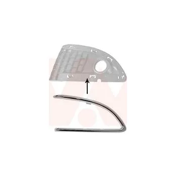 Nárazník Vetraci mrizka, naraznik VAN WEZEL 1779596