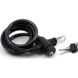 spirálový zámek AUTHOR ASL-51 černý - černá, 8x1000mm