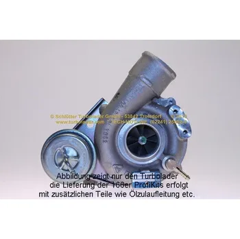 Turbodmychadlo Dmychadlo, plnění SCHLÜTTER TURBOLADER 166-04080