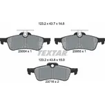 Sada brzdových destiček, kotoučová brzda TEXTAR 2505401