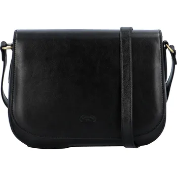 Kabelka Dámská kožená crossbody kabelka černá - Katana Emma černá