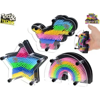 Hračka pro nejmenší Toys&Trends Pin it! obrazce 3D otisky