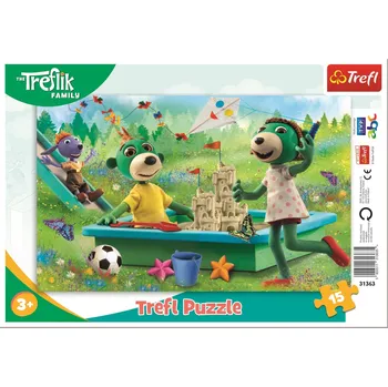 Puzzle Treflíci 15 dílků