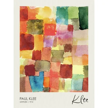 Plakát Plakát, Obraz - Untitled (1914), Paul Klee