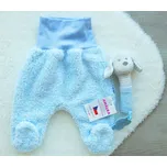 AMÁLKA Chlupaté polodupačky, světle modré Velikost: 56