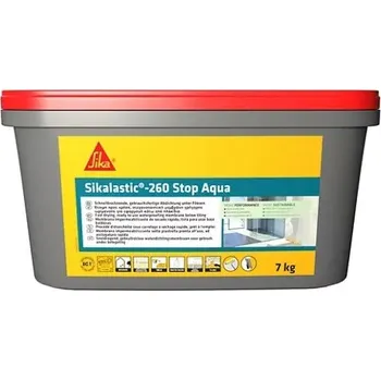 Hydroizolace Sika CZ, s.r.o. Sikalastic®-260 Stop Aqua Hmotnost: 22 kg