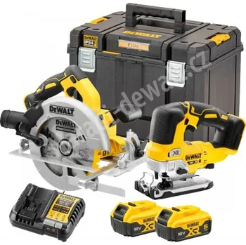 Sada nářadí Kombo sada aku nářadí 18V/2x5,0Ah DeWALT DCK2012P2T