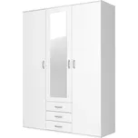 Šatní skříň Ozyrys 150 cm, bílá