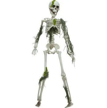 Party dekorace Halloween kostlivec s mechem, 40cm