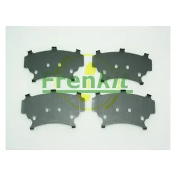Brzdový komplet Protihluková folie, brzdové oblożení (posunovací deska) FRENKIT 940005