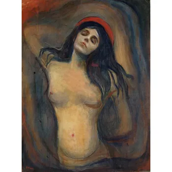 Plakát Plakát, Obraz - Madonna, 1895, Edvard Munch