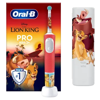 Elektrický zubní kartáček Oral-B Pro Kids s designem od Brauna + pouzdro