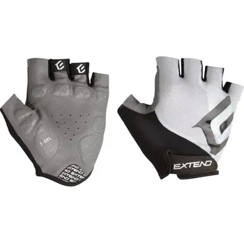 Cyklistické rukavice Extend GRISP bílo-černé XL (Rukavice pánské Extend GRISP white-black XL)