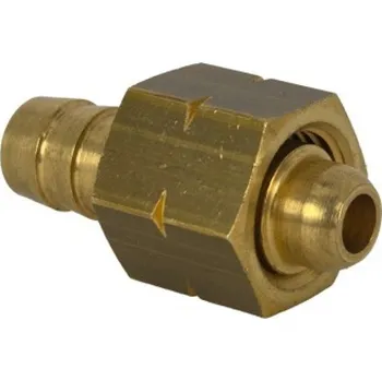Fitinka Hadicový nátrubek s maticí G1/2" LH - 13 (1/2") mm, mosaz