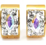 Náušnice chirurgická ocel Swiny - Zlatá