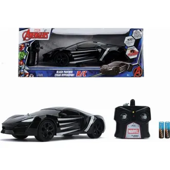 RC model auta Jada RC Marvel Black Panther Lykan HyperSport
