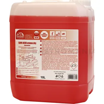 Čistič podlahy Negelový prostředek na čištění a ošetřování povrchů hygienických zařízení 10 l | DOLPHIN, SANI Dry