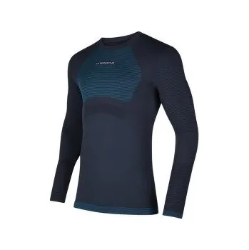 Pánské termoprádlo La Sportiva SYNTH LIGHT LONGSLEEVE Men Storm Blue/Electric Blue modrá M