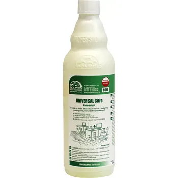 Čistič podlahy Alkoholový čisticí prostředek na čištění a údržbu podlah a omyvatelných povrchů 1 l | DOLPHIN, UNIVERSAL Citro