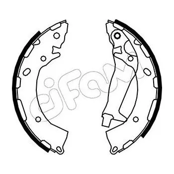 Auto-moto Sada brzdových čelistí CIFAM 153-177