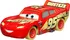 autíčko Hot Wheels Cars Glow Racers Lightning McQueen