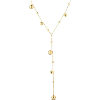 Náhrdelník Kuličkový náhrdelník z chirurgické oceli 40-45cm SSSN0067XI8GO45