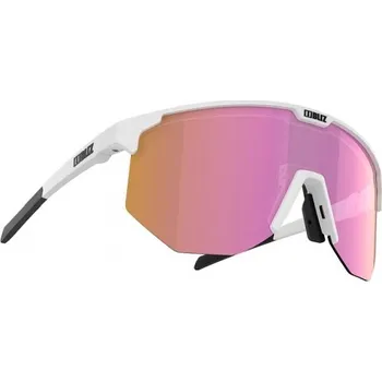 Sluneční brýle brýle Bliz Hero, matt white/brown w. pink multi 112402