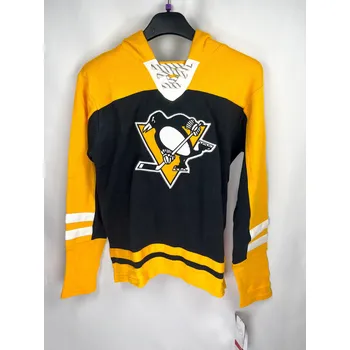 Chlapecká mikina Outerstuff Dětská mikina Pittsburgh Penguins NHL Ageless Revisited - Home Po Hoodie Velikost: Dětské M (10 - 12 let)
