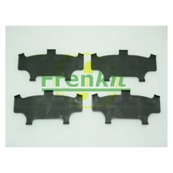 Brzdový komplet Protihluková folie, brzdové oblożení (posunovací deska) FRENKIT 940115