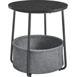 VASAGLE Morris LET223B01 černý/šedý