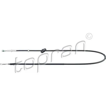 Lanko parkovací brzdy Tazne lanko, parkovaci brzda TOPRAN 401 655