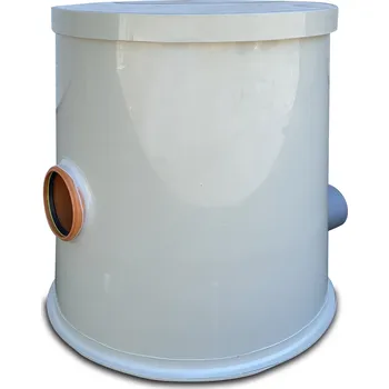 vodní filtr Filtrační šachta Pure DN110, DN125, DN160, DN200 a DN250 - filtr dešťové vody v šachtě Výška šachty "V": 500 mm