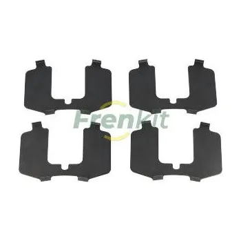 Brzdový komplet Protihluková folie, brzdové oblożení (posunovací deska) FRENKIT 940232