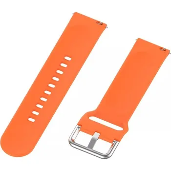 Příslušenství k chytrým hodinkám eses Silikonový řemínek s provlékáním - Oranžový, 22 mm