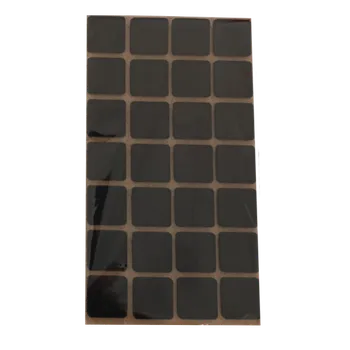 Podložka pod nábytek Samolepicí filc, 20x20mm (28ks/arch)-černý