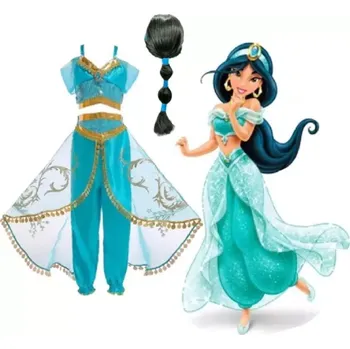 Karnevalový kostým Dětský kostým - PRINCEZNÁ JASMÍNA - ALADIN (8-9 let) (Značka: ACWOO)