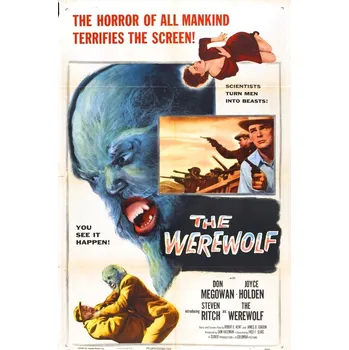 Plakát Plakát, Obraz - Werewolf 1954