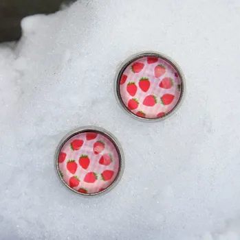 Náušnice CircusMind Náušnice s jahůdkami