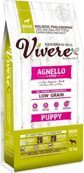 Krmivo pro psa Vivere Dog Puppy Medium Lamb 12 kg