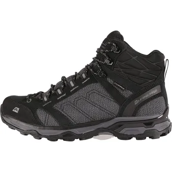Pánská móda ALPINE PRO - CERNE KEVLAROVÁ OUTDOOROVÁ OBUV S MEMBRÁNOU PTX UBTD39699037